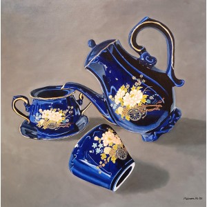 Mahnoor Ali, 30 x 30 Inch, Oil On Canvas, AC-MAL-016 Mahnoor Ali, 30 x 30 Inch, Oil On Canvas, AC-MAL-016